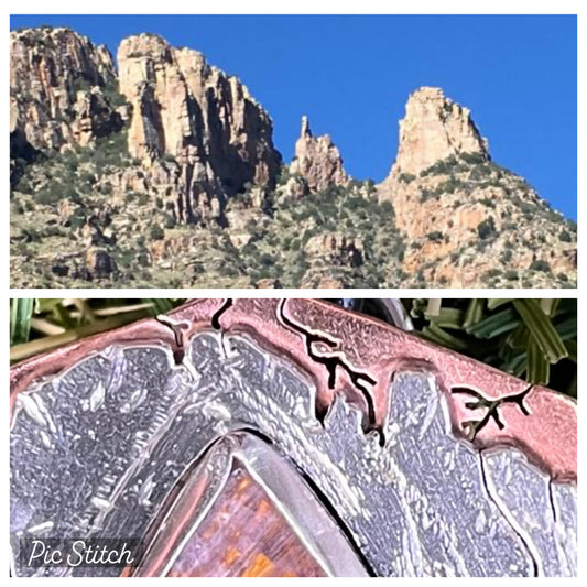 Catalina Mountain Monsoon Bolo Tie