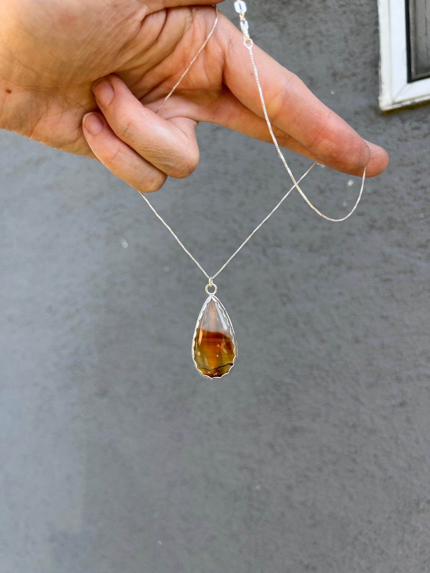 Arizona Sunset Reversible Saguaro Necklace