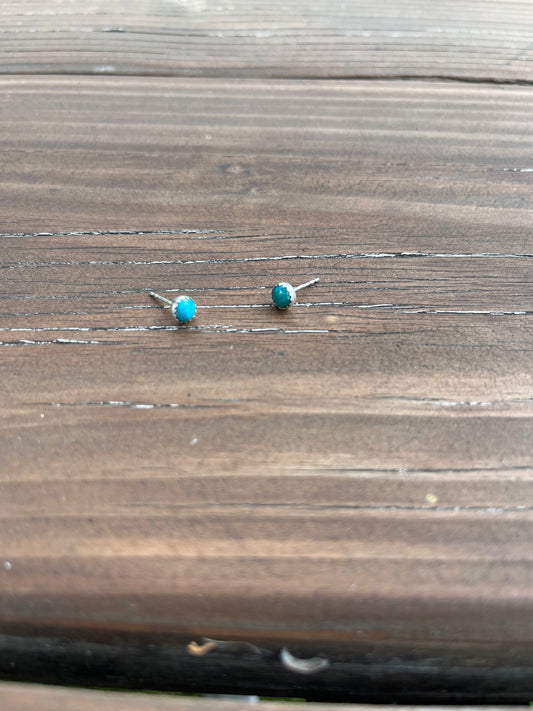 Whitewater Turquoise Studs