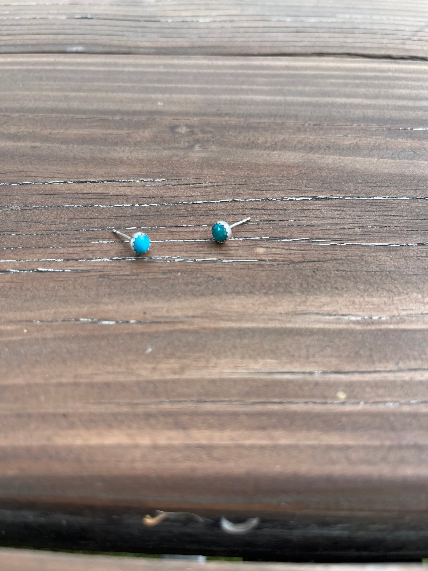 Whitewater Turquoise Studs