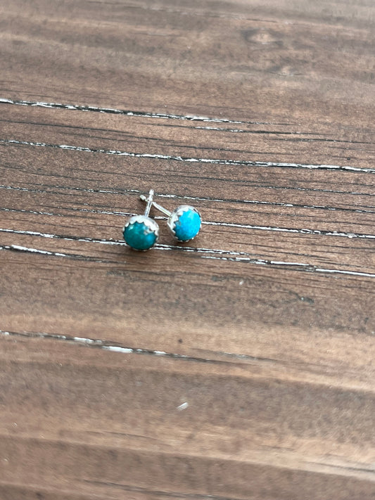 Whitewater Turquoise Studs