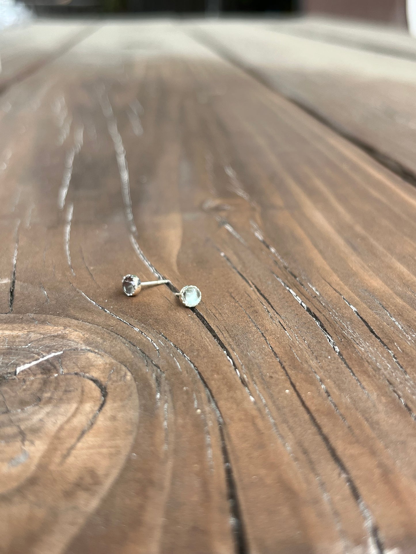 Oregon Sunstone Sterling Studs