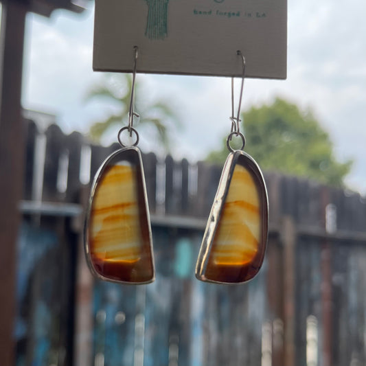 Arizona Sunset Montana Agate Dangles