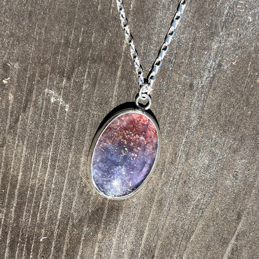 Iolite Sunstone Necklace