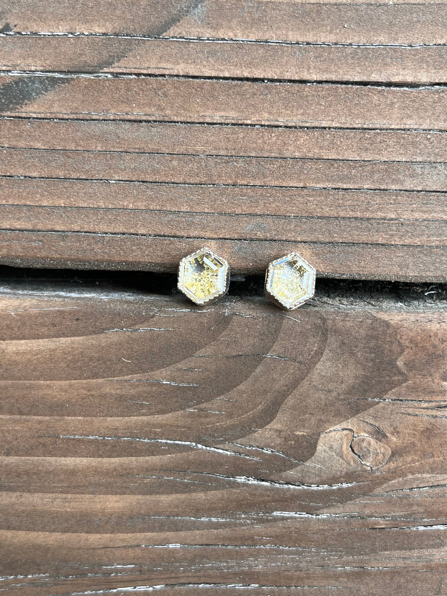 Buried Treasure Yellow Sapphire Studs