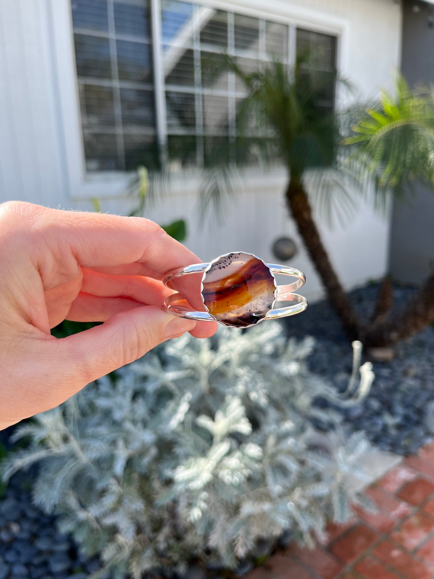 Montana Agate Sunset Cuff