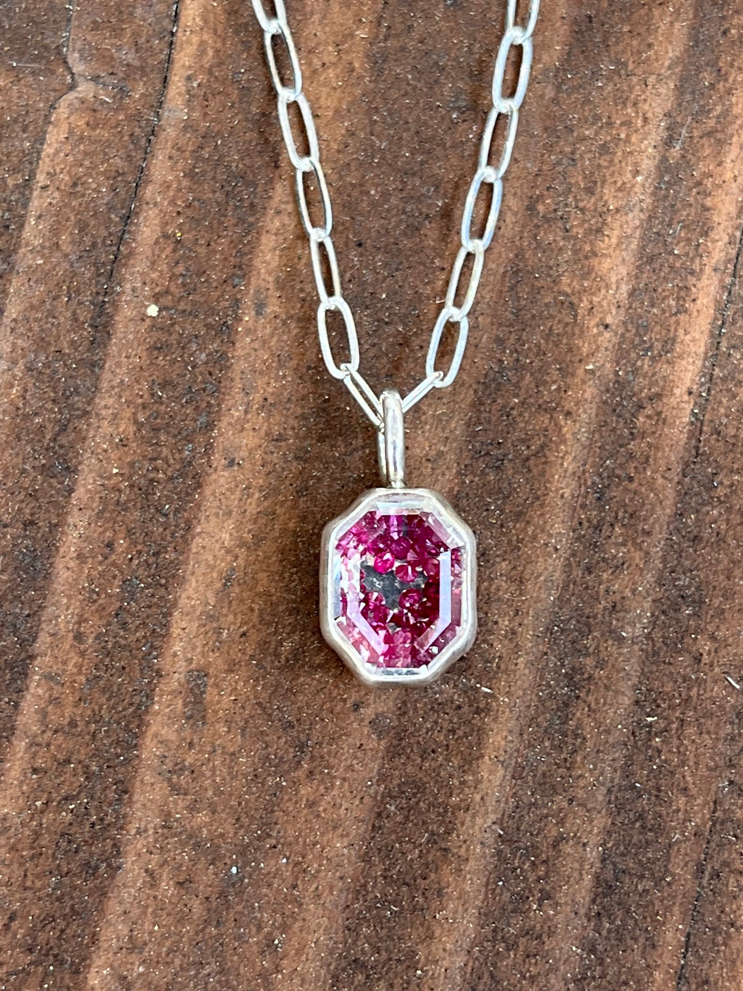 Buried Treasure Ruby Pendant