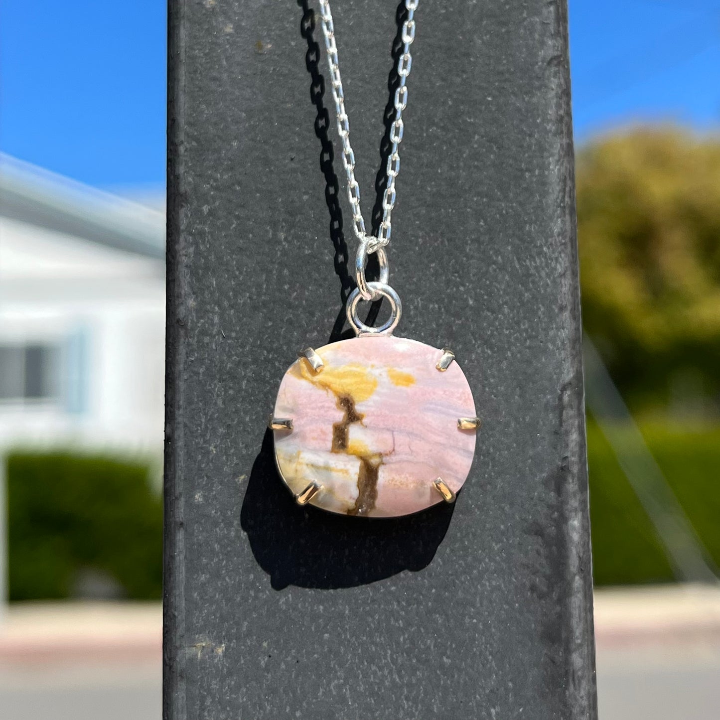 Oregon Sunset Jasper Pendant