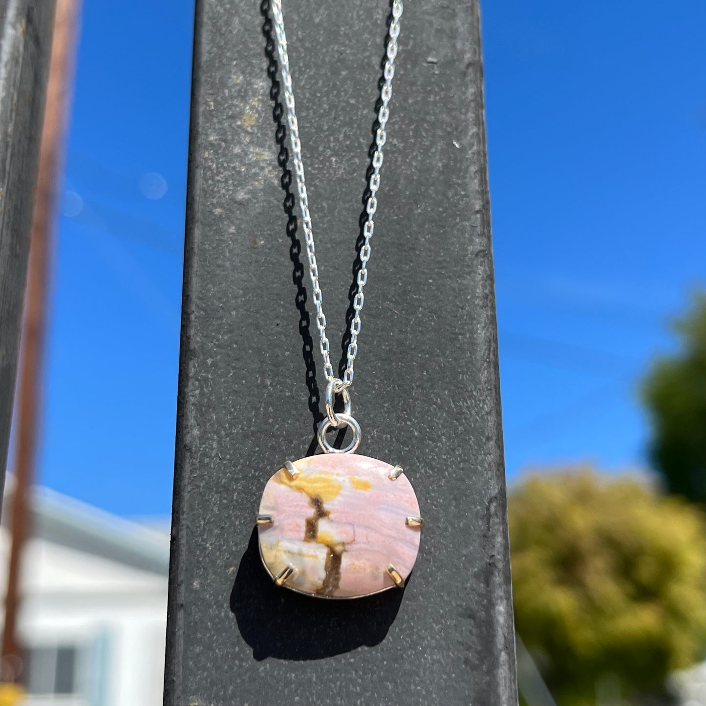 Oregon Sunset Jasper Pendant