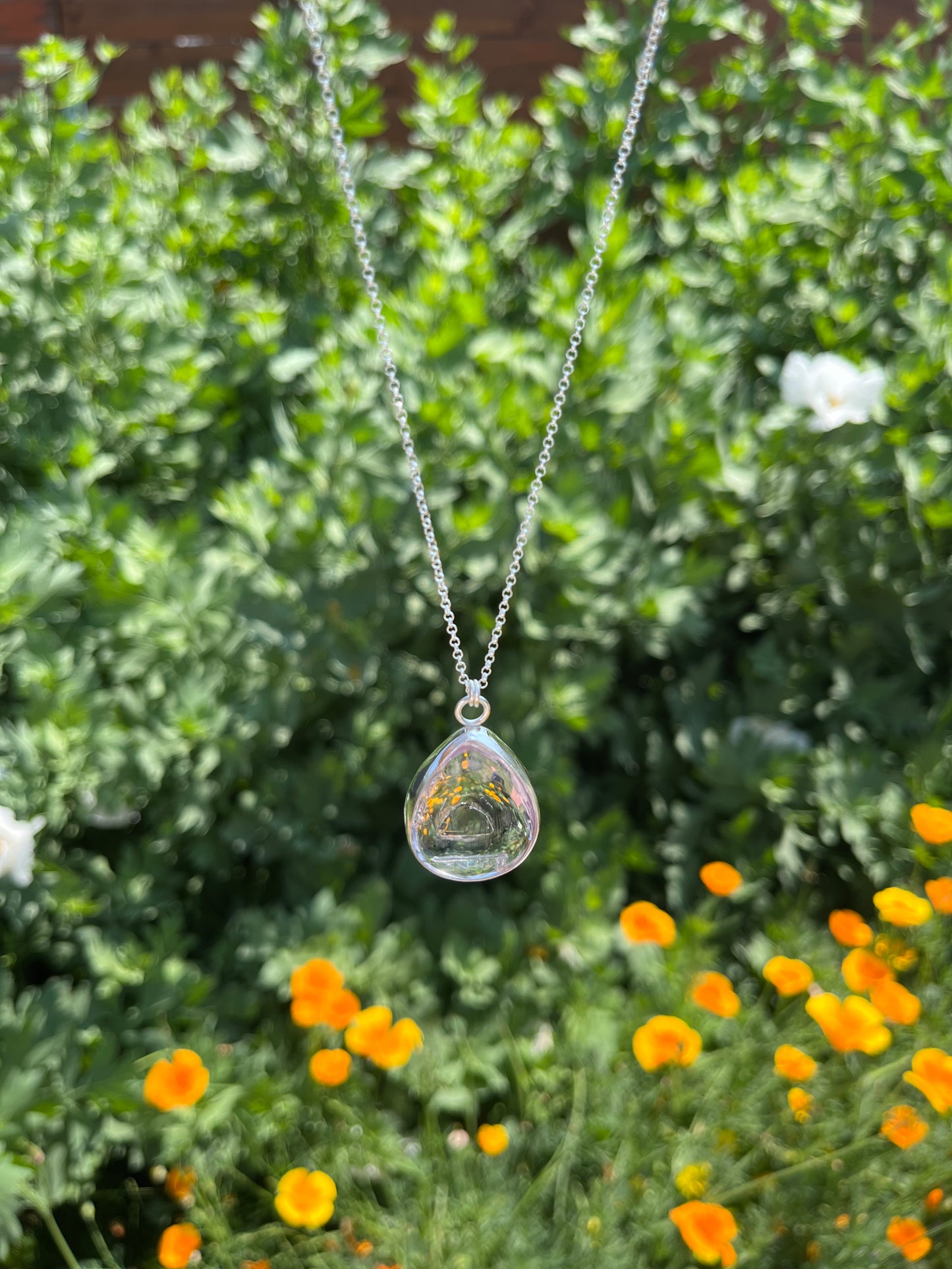 Custom Lavender Enhydro pendant