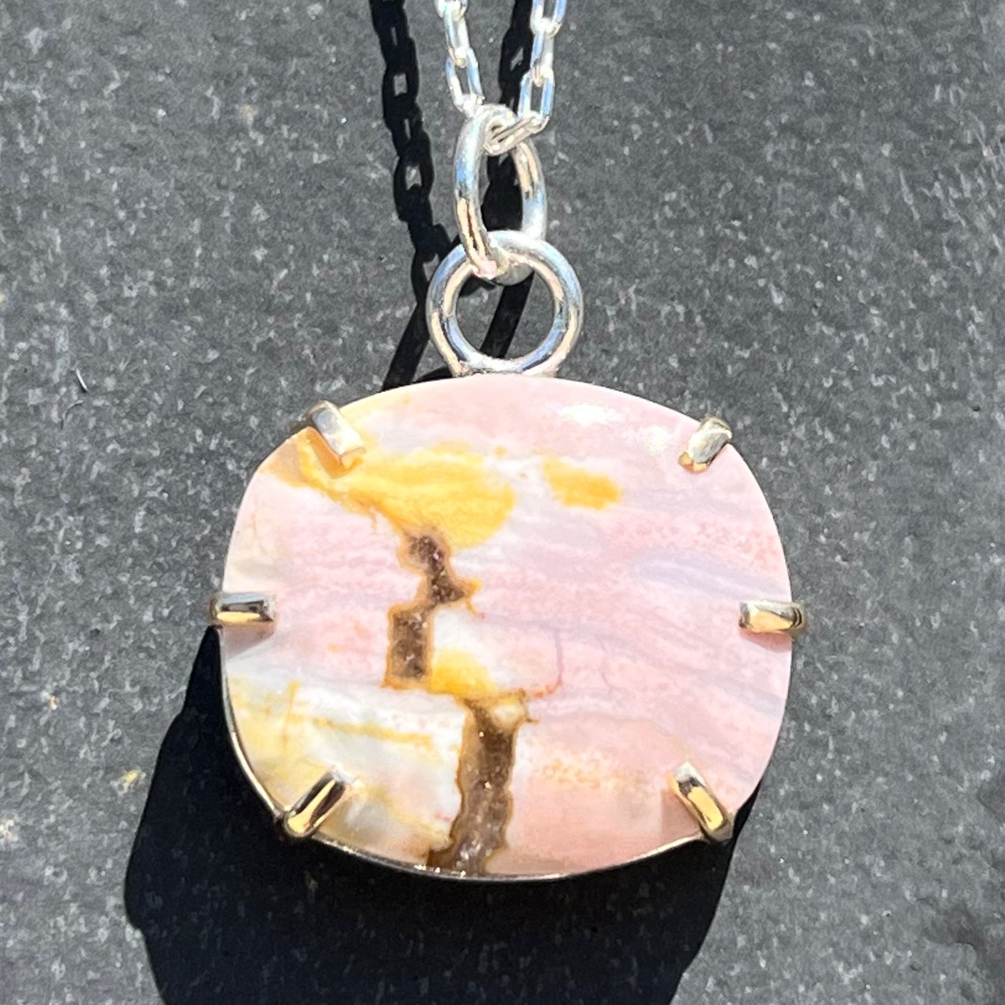 Oregon Sunset Jasper Pendant